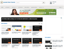 Tablet Screenshot of joomlavideotutorial.info